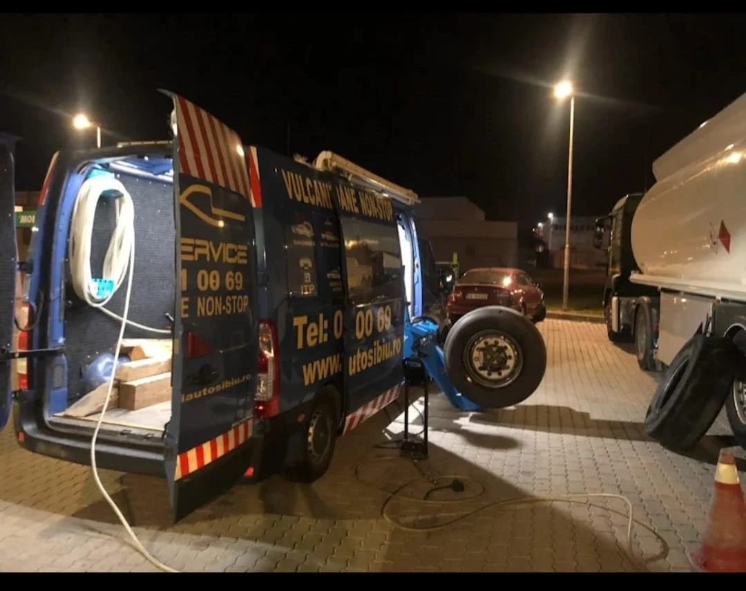 Vulcanizare mobilă Cluj-Napoca la domiciliu